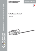 Taille-haie sur batterie KS HT-20V