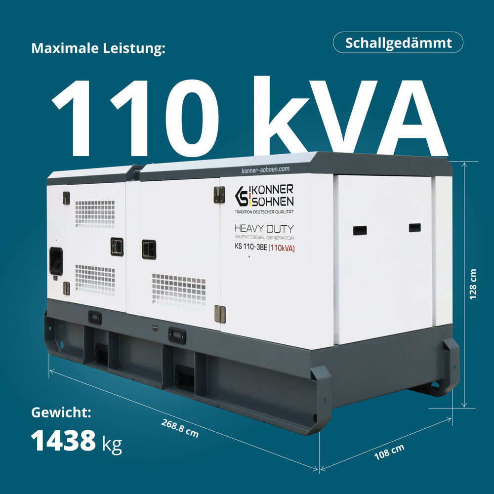Trofazna dizelna elektrana KS 110-3BE