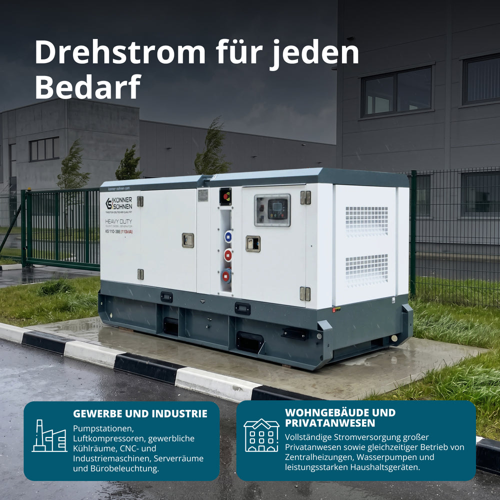 Trofazna dizelna elektrana KS 110-3BE