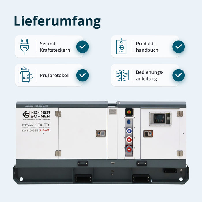 Trofazna dizelna elektrana KS 110-3BE