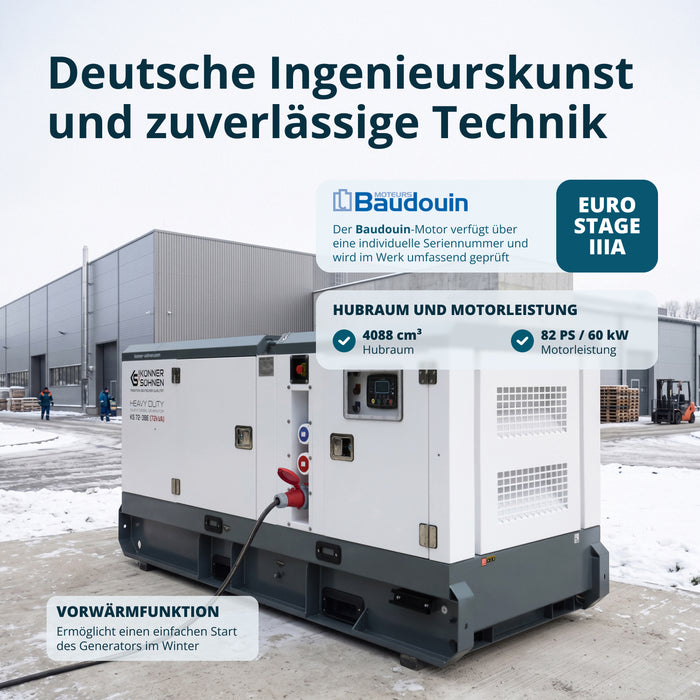 Třífázová dieselová elektrárna KS 72-3BE
