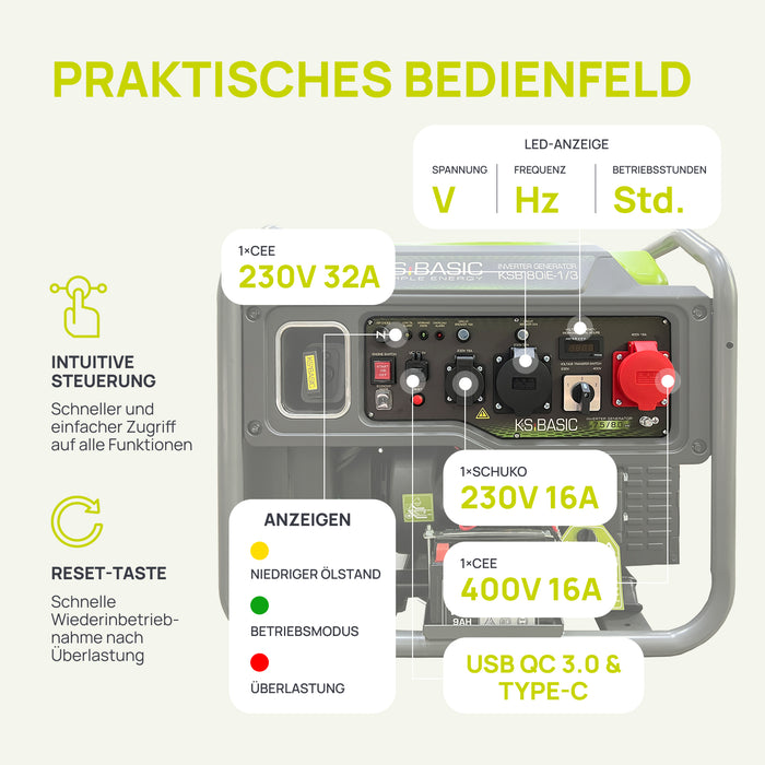 Inverterski generator KSB 80iE-1/3