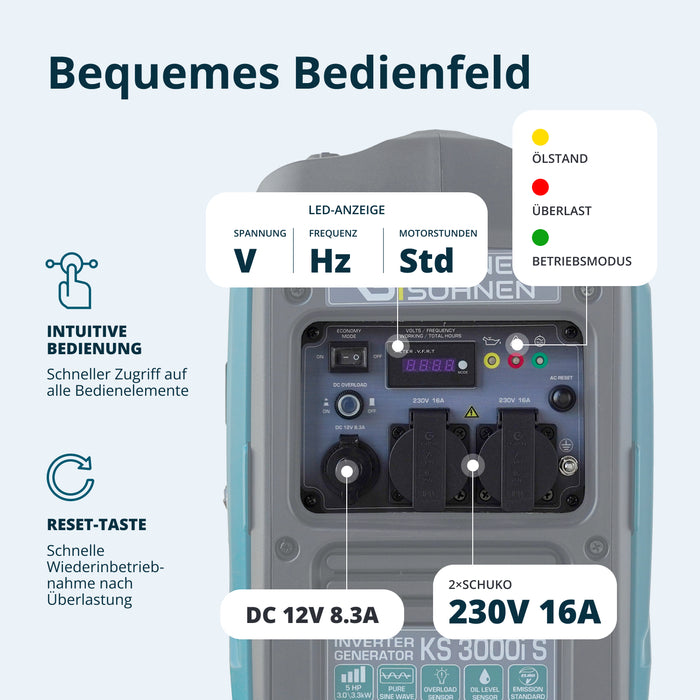 Inverter generátor KS 3000i S