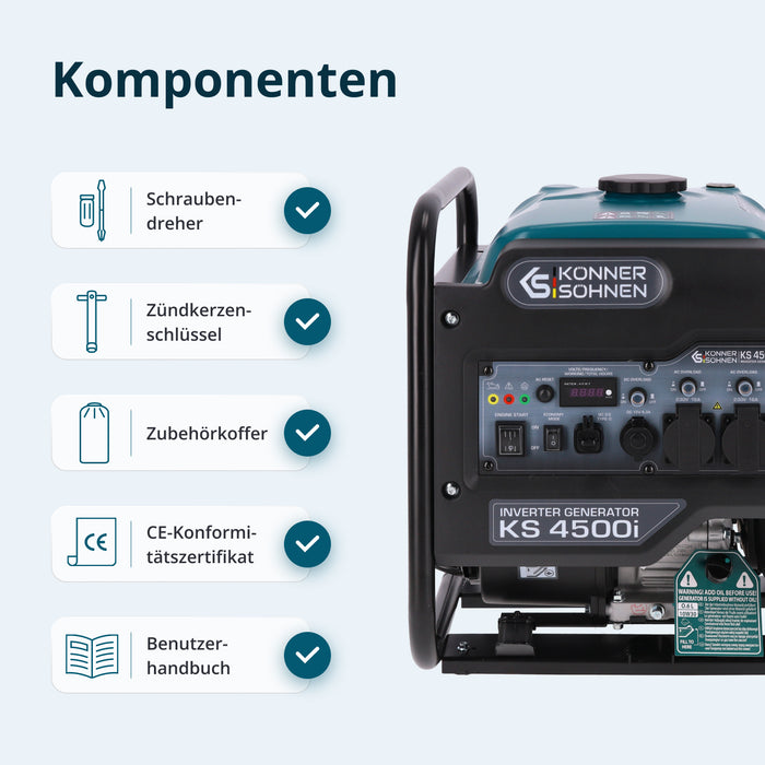 Инверторен генератор KS 4500i
