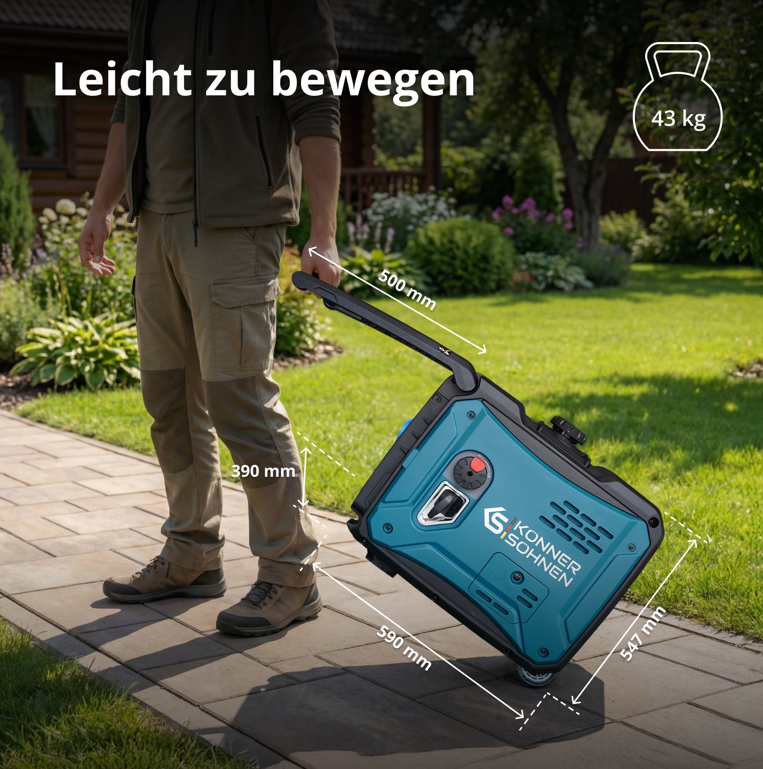 Invertorski generator KS 6000iE S