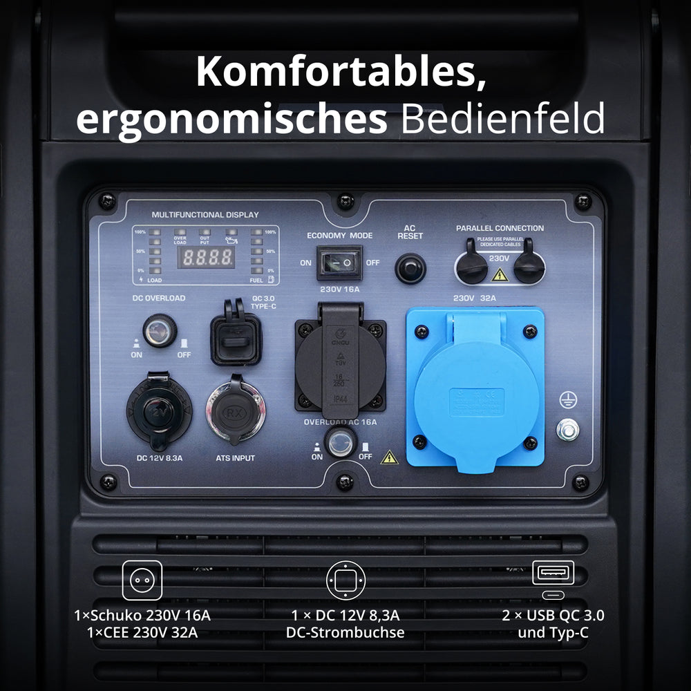 Inverteres generátor KS 6000iE S