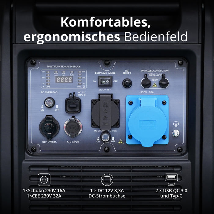 Inverteres generátor KS 6000iE S