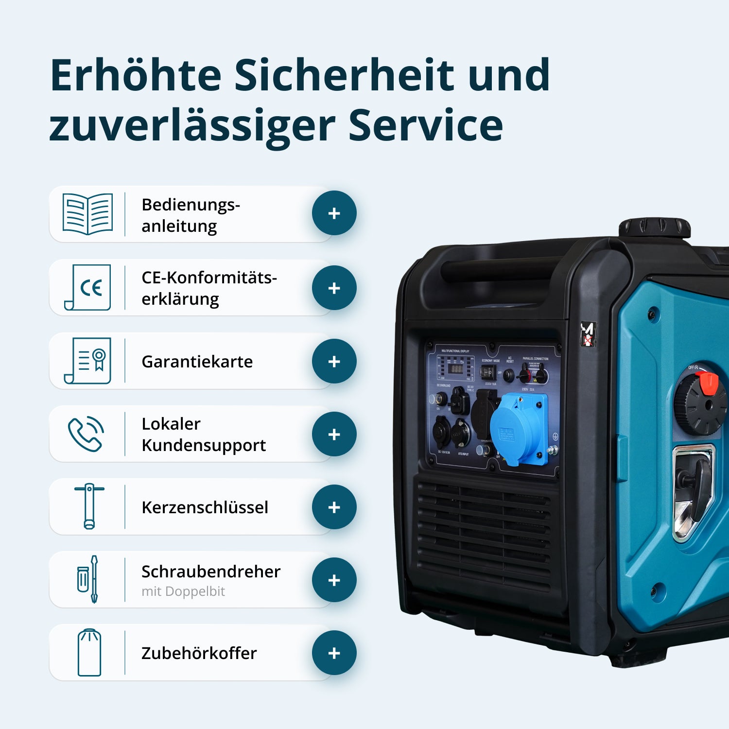 Invertorski generator KS 6000iE S