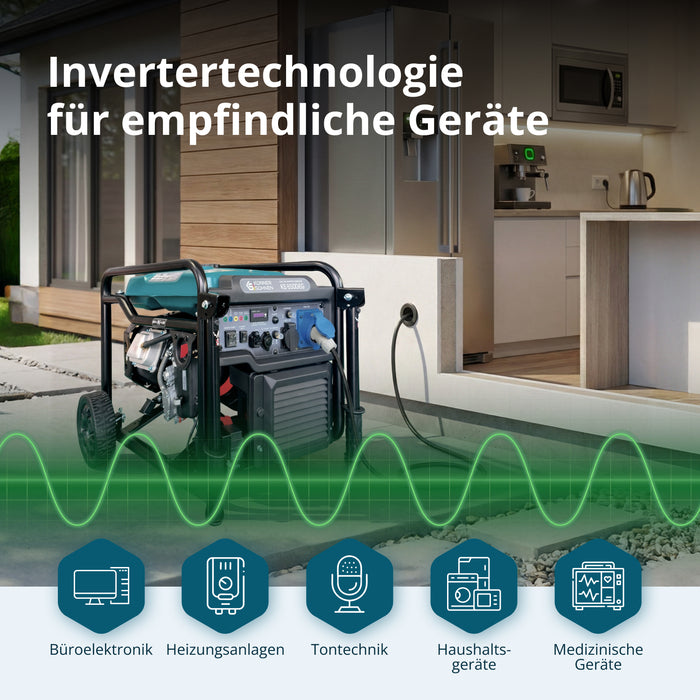 Διπλού Καυσίμου Inverter Γεννήτρια KS 6500iEG