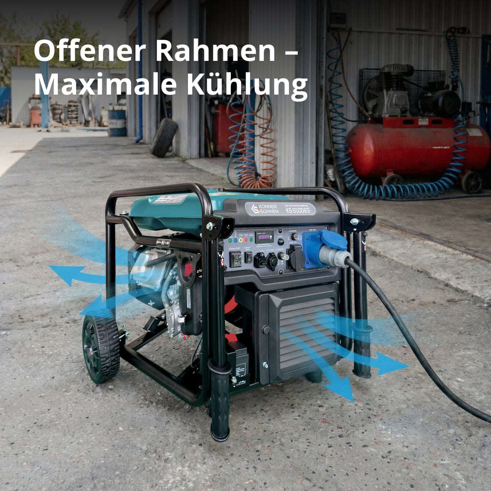 Διπλού Καυσίμου Inverter Γεννήτρια KS 6500iEG