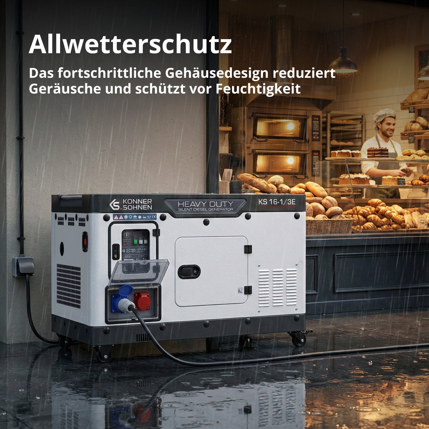 Дизелов генератор KS 16-1/3E