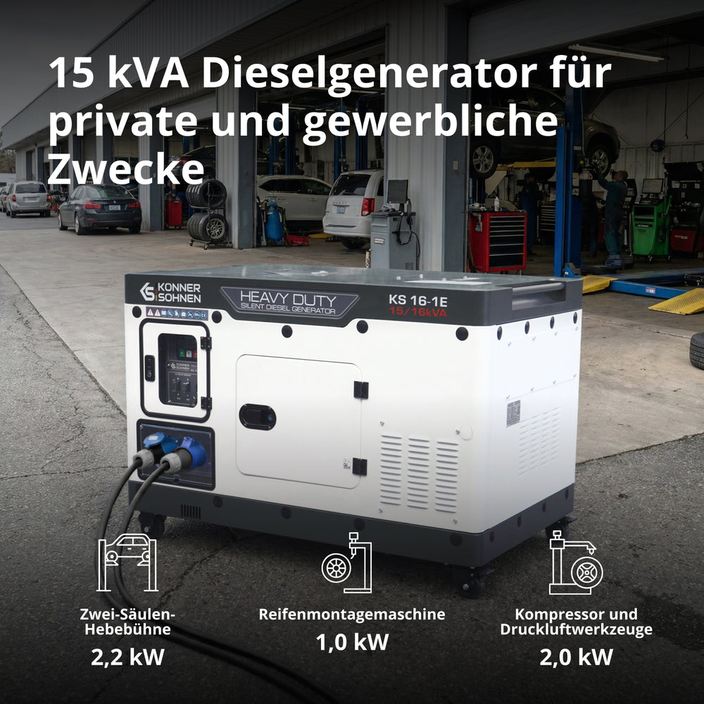 Ηλεκτροπαραγωγό Ζεύγος Diesel KS 16-1E