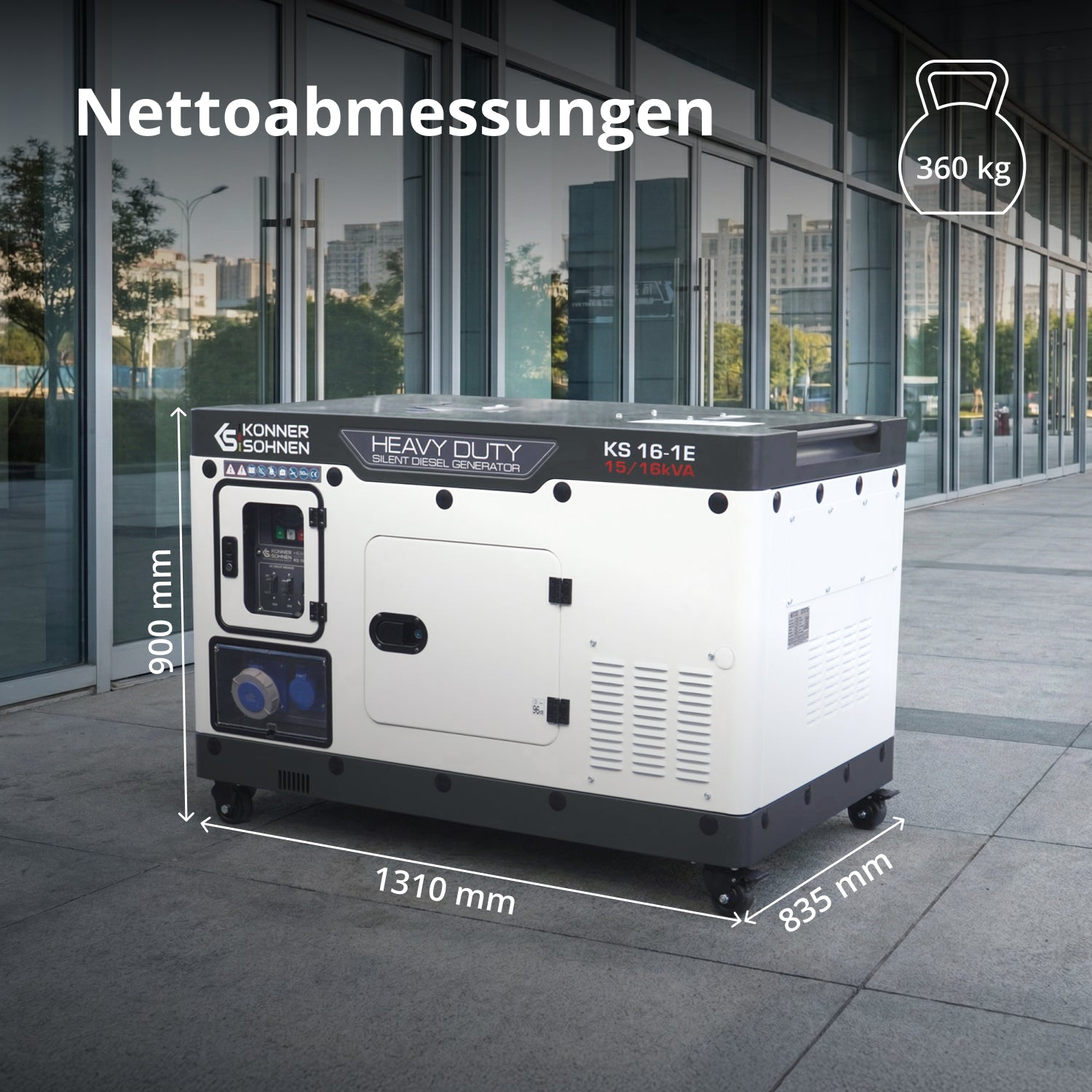 Дизелов генератор KS 16-1E