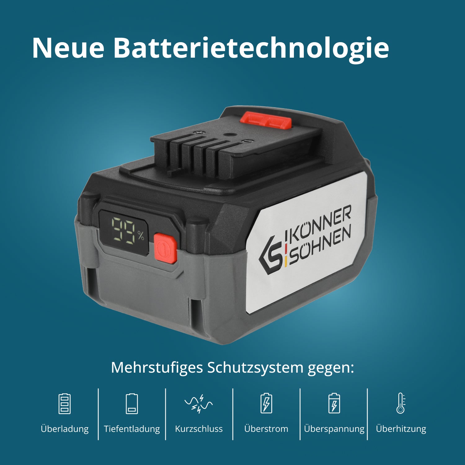 20V litijumska baterija KS 20V4-1