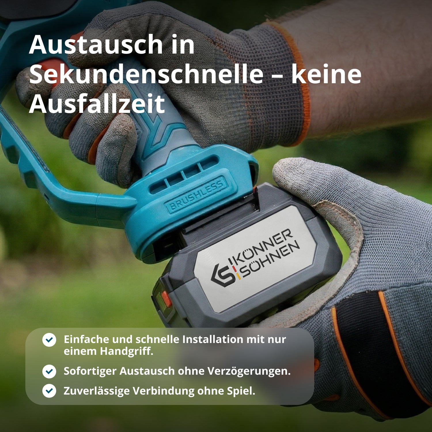 20V litijumska baterija KS 20V4-1