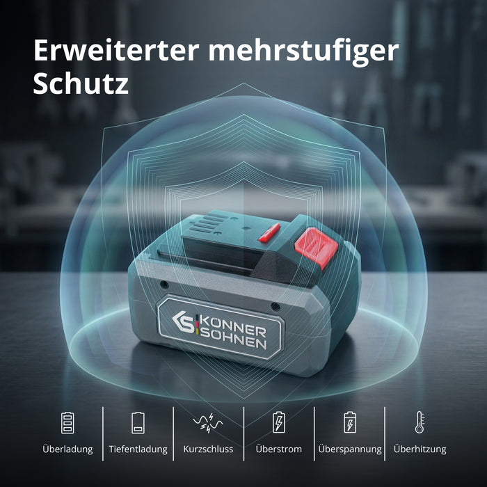 20V lítium akkumulátor KS 20V6-2
