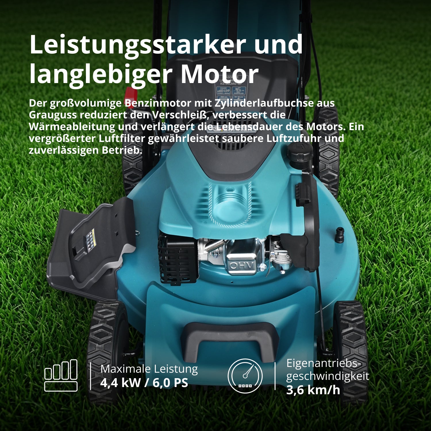 Bensindriven Gräsklippare KS 46LMG-SP