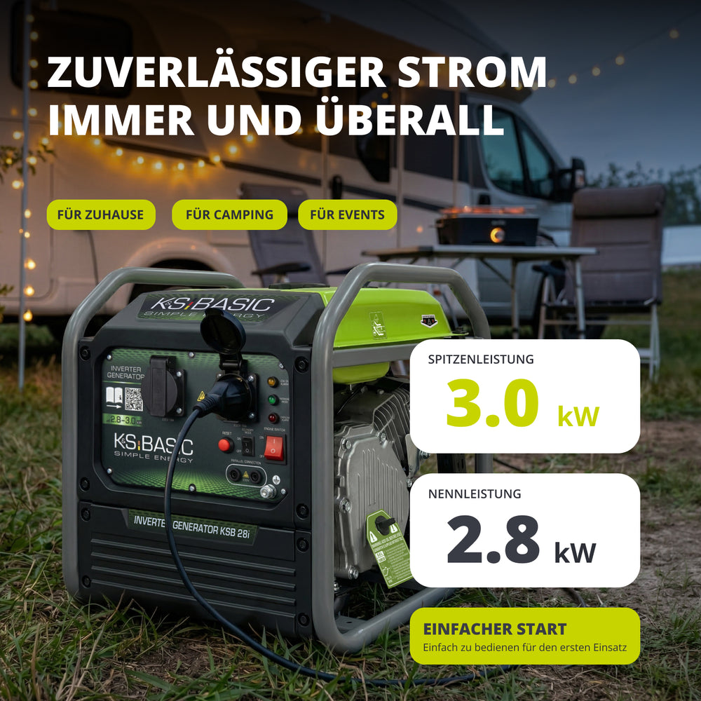Gerador inversor KSB 28i