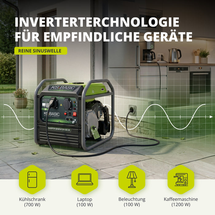 Gerador inversor KSB 28i