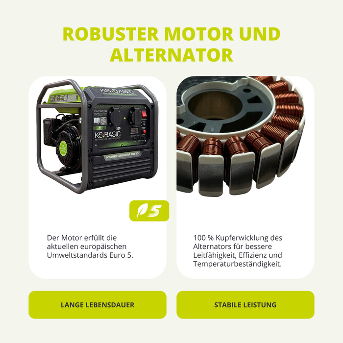 Inverter generátor KSB 30i