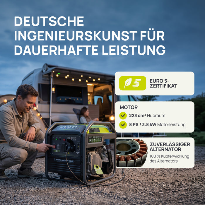 Invertorový generátor KSB 36i