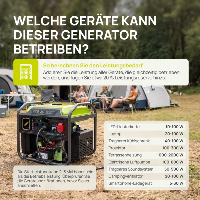 Inverter generátor KSB 80iE-1/3