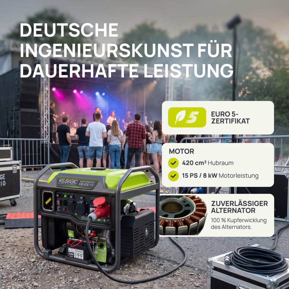 Inverter generátor KSB 80iE-1/3