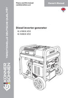Gerador inversor a diesel KS 6100iDЕ ATSR, KS 9500iDЕ ATSR