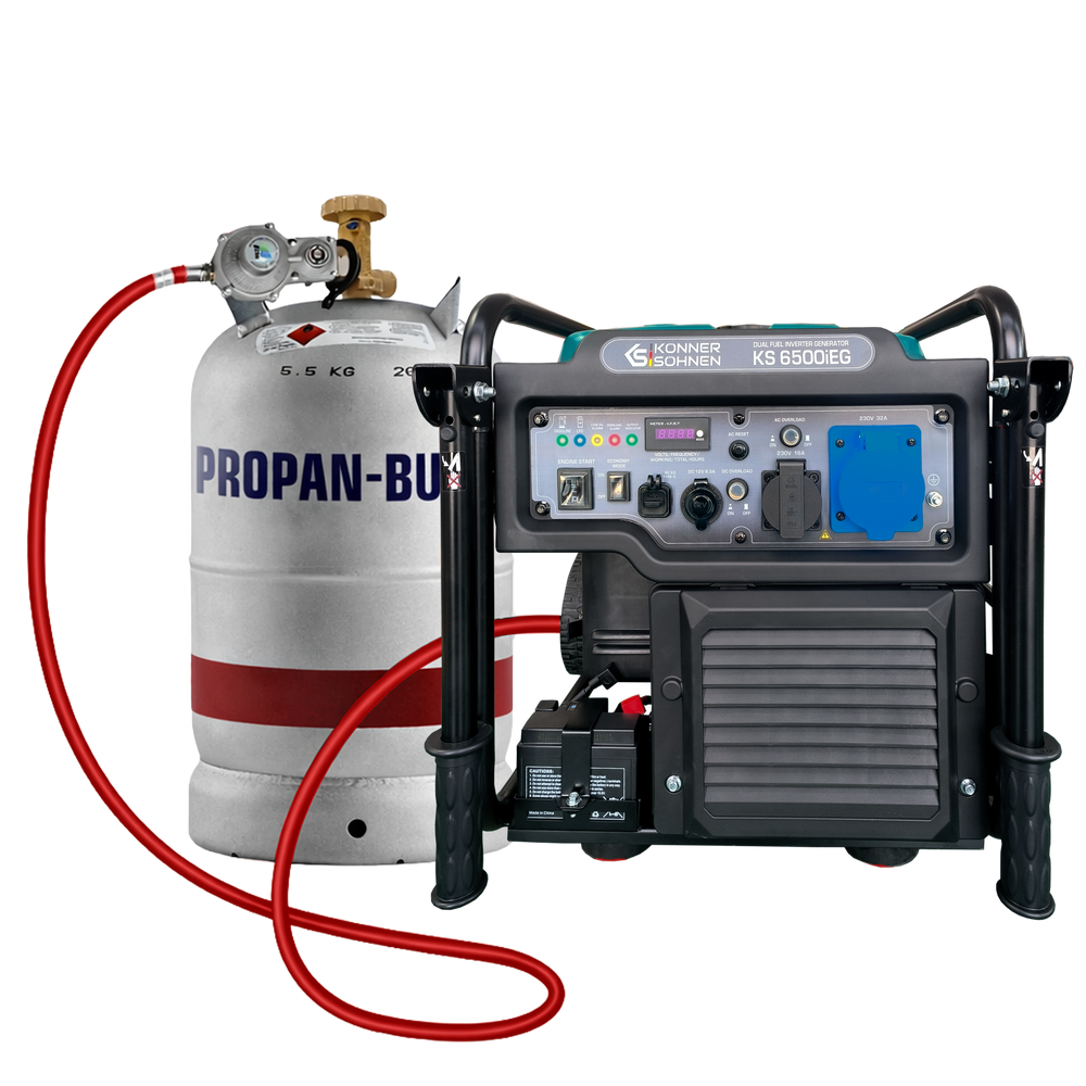 Διπλού Καυσίμου Inverter Γεννήτρια KS 6500iEG