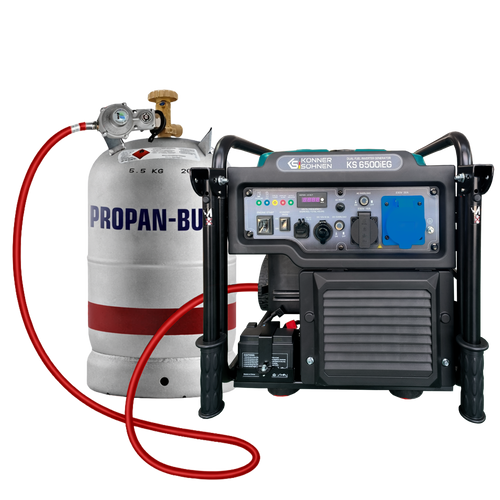 Inverter Generator KS 6500iEG (Benzin/Gas)