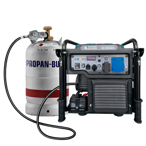 Dvoupalivový invertorový generátor KS 6500iEG