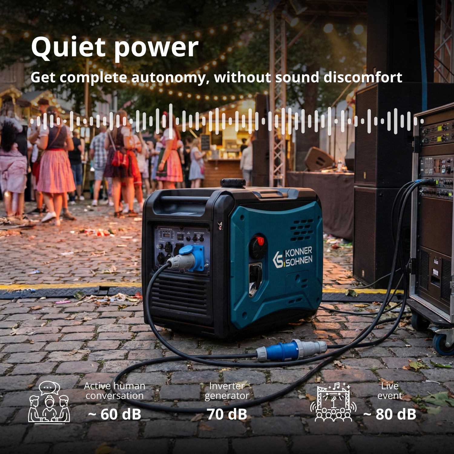 Inverter generator KS 6000iE S