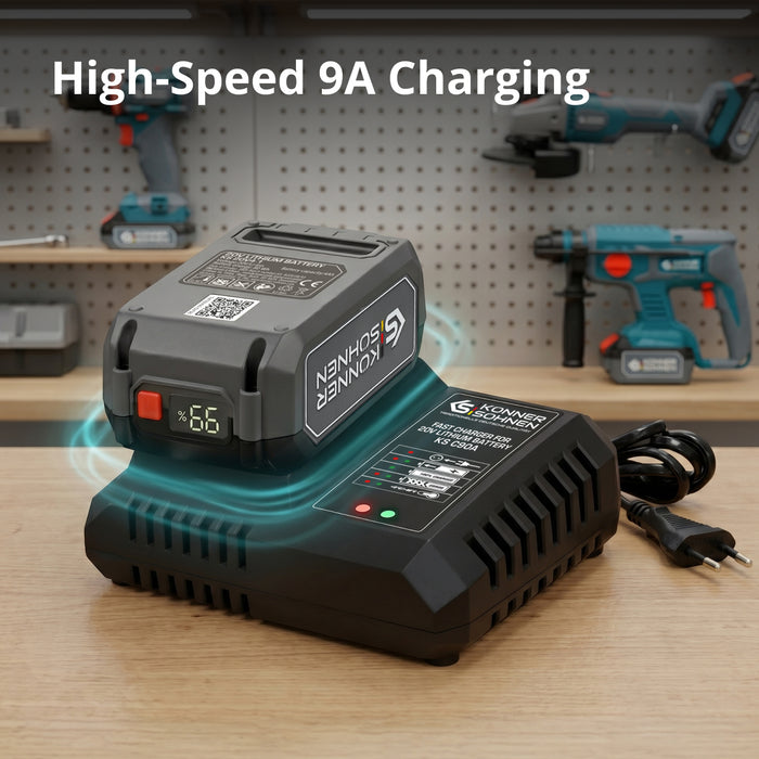 Fast Charger for 20V lithium battery KS C90A