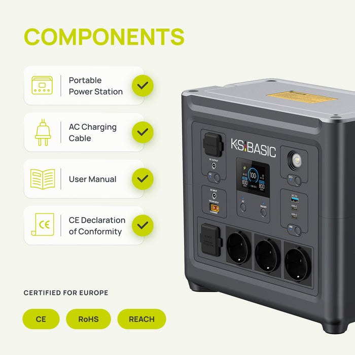 Portable Power Station KSB 800PS