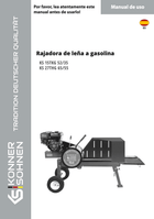 Partidor de Troncos KS 15TKG 52/35, KS 27THG 65/55