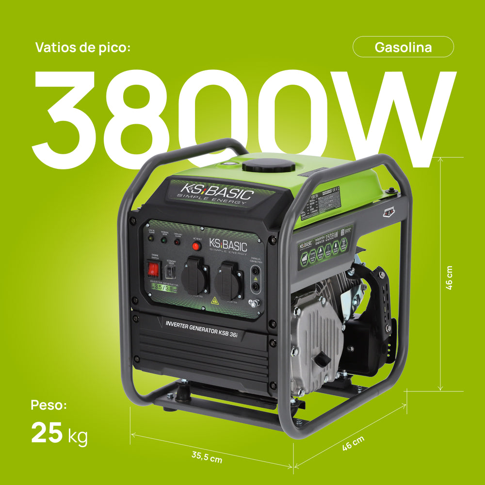 Generador inverter KSB 36i 