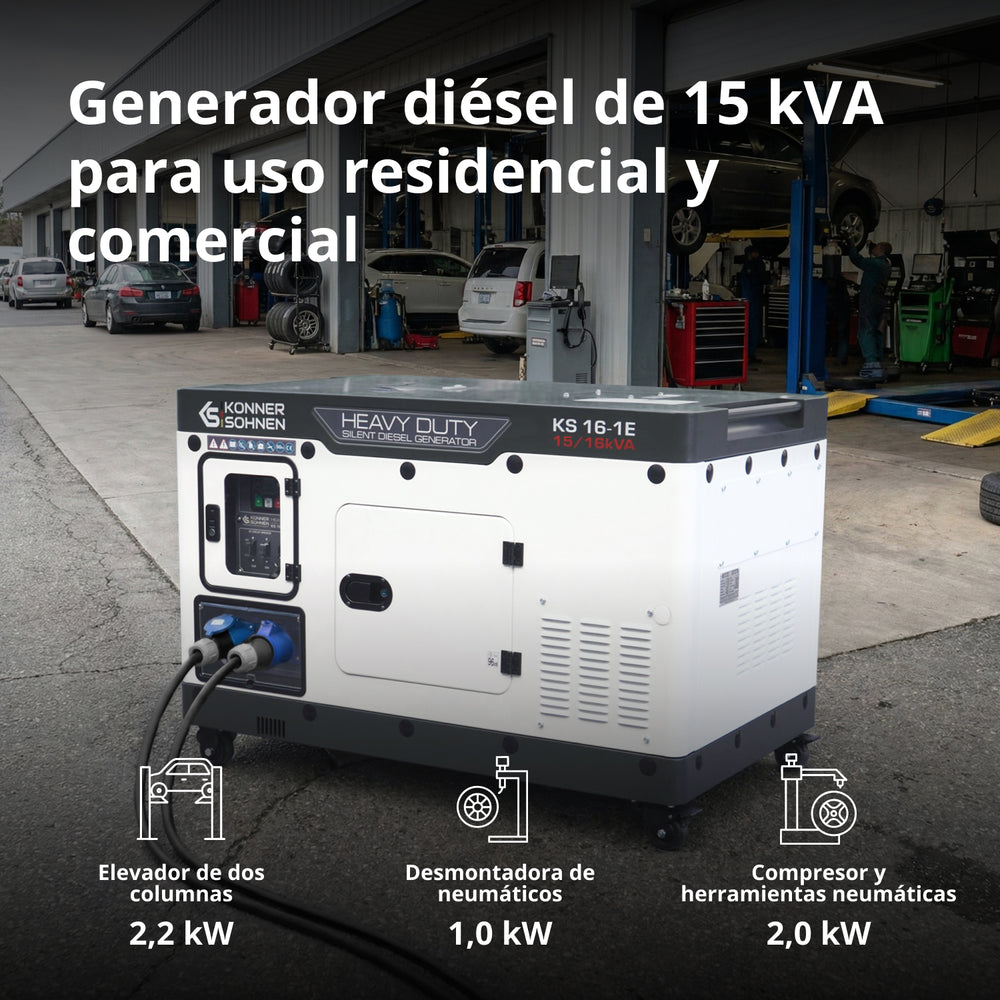 Generador diésel KS 16-1E