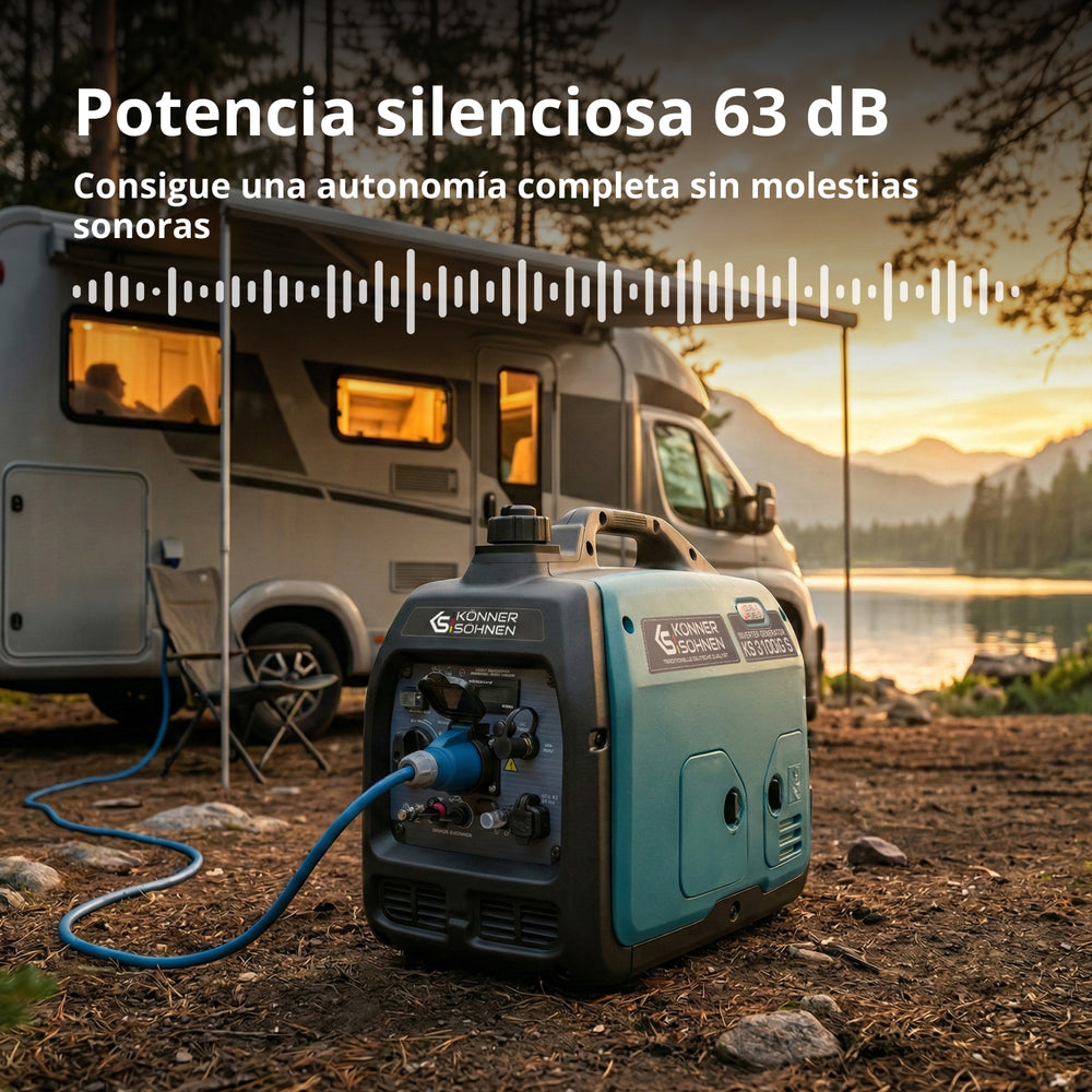 Generador inverter híbrido de gas/gasolina KS 3100iG S