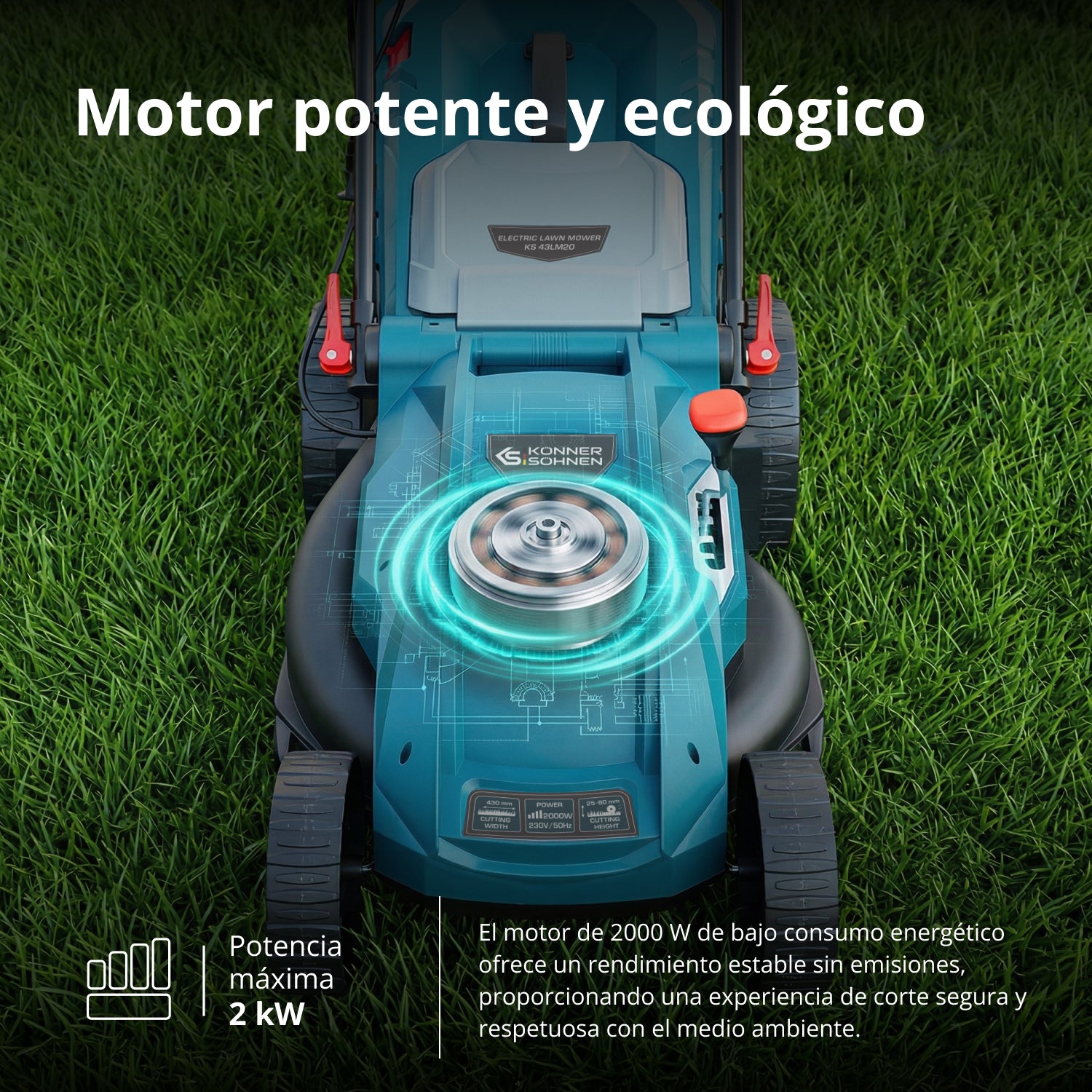 Cortacésped eléctrico KS 43LM20