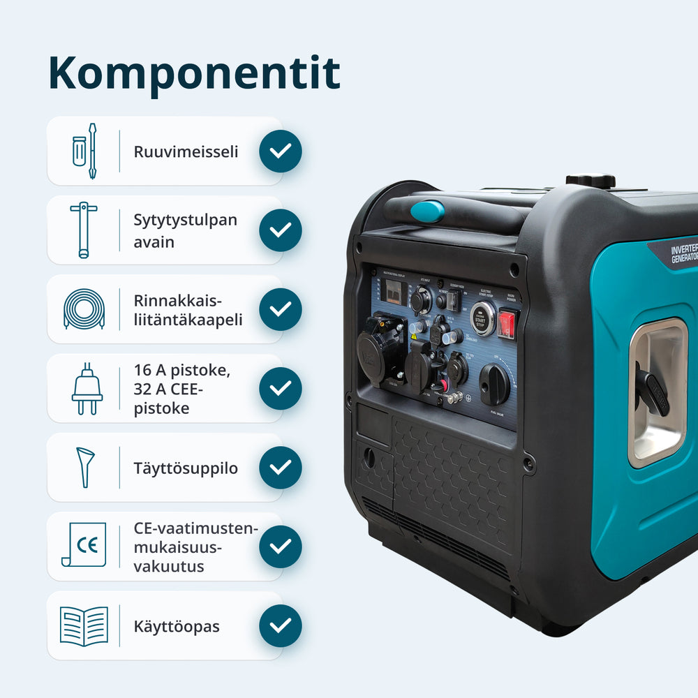 Invertterigeneraattori KS 5500iE S ATSR