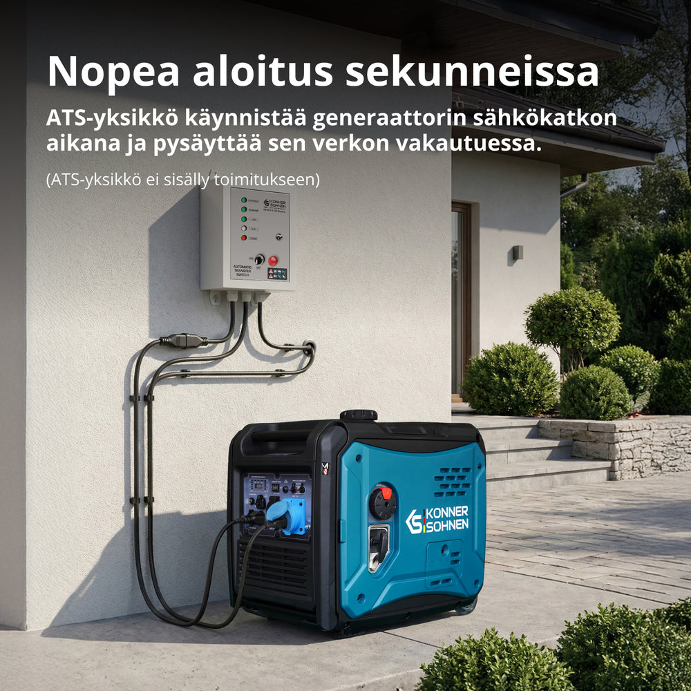 Invertterigeneraattori KS 6000iE S