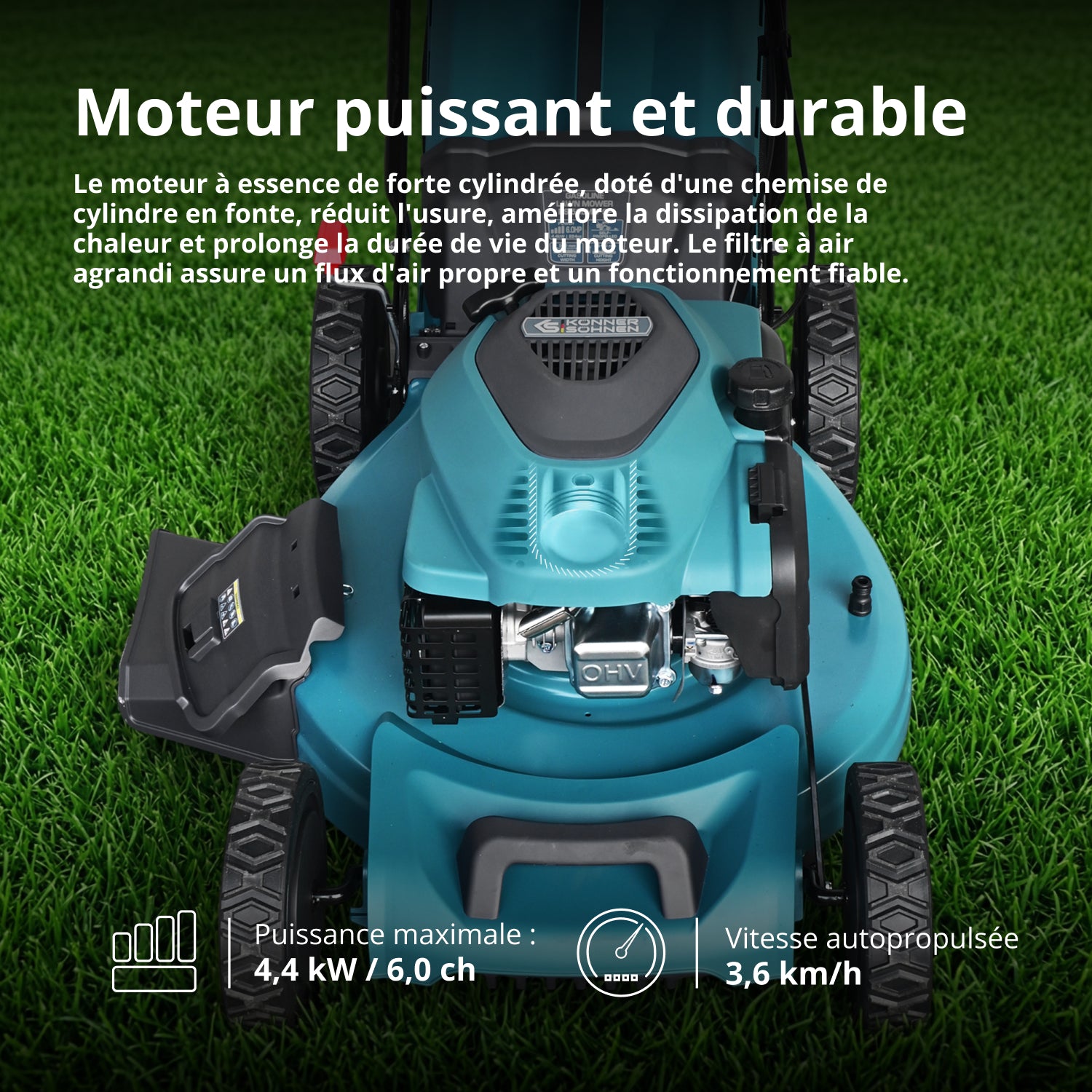 Tondeuse à gazon thermique KS 56LMG-SP