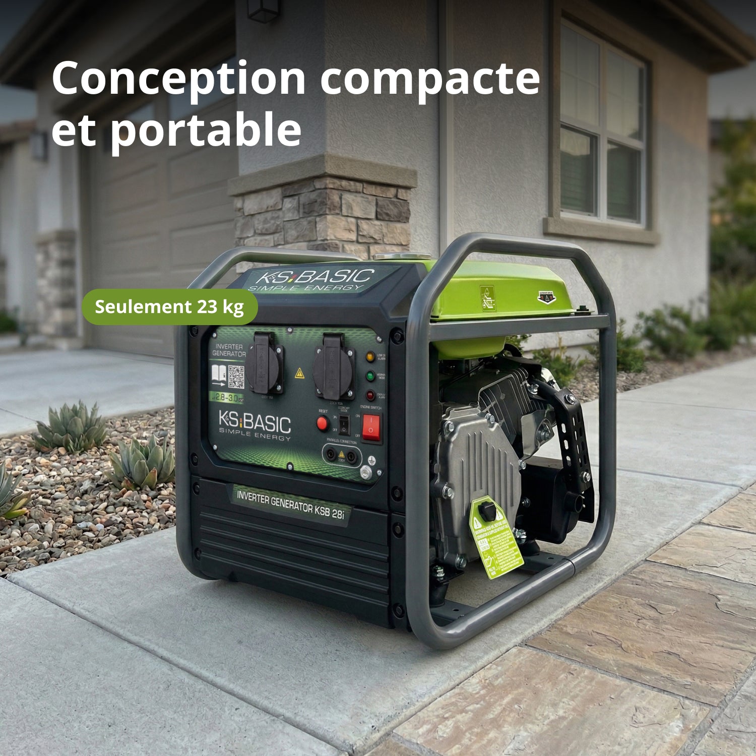 Groupe électrogène à inverter KSB 28i