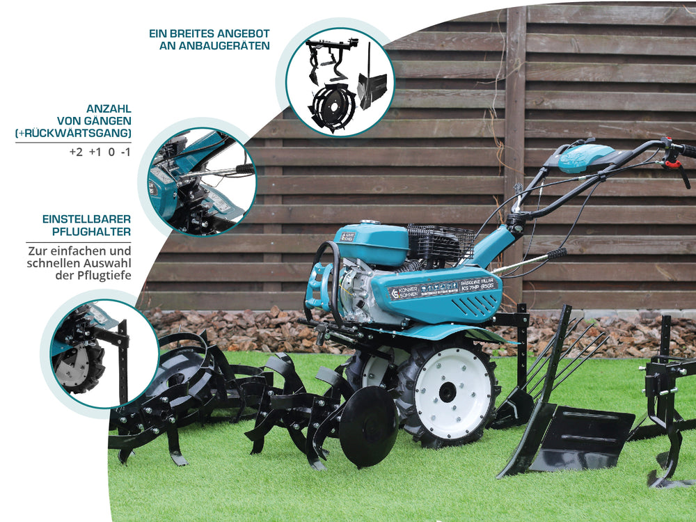 Βενζινοκίνητο σκαπτικό KS 7HP-950S