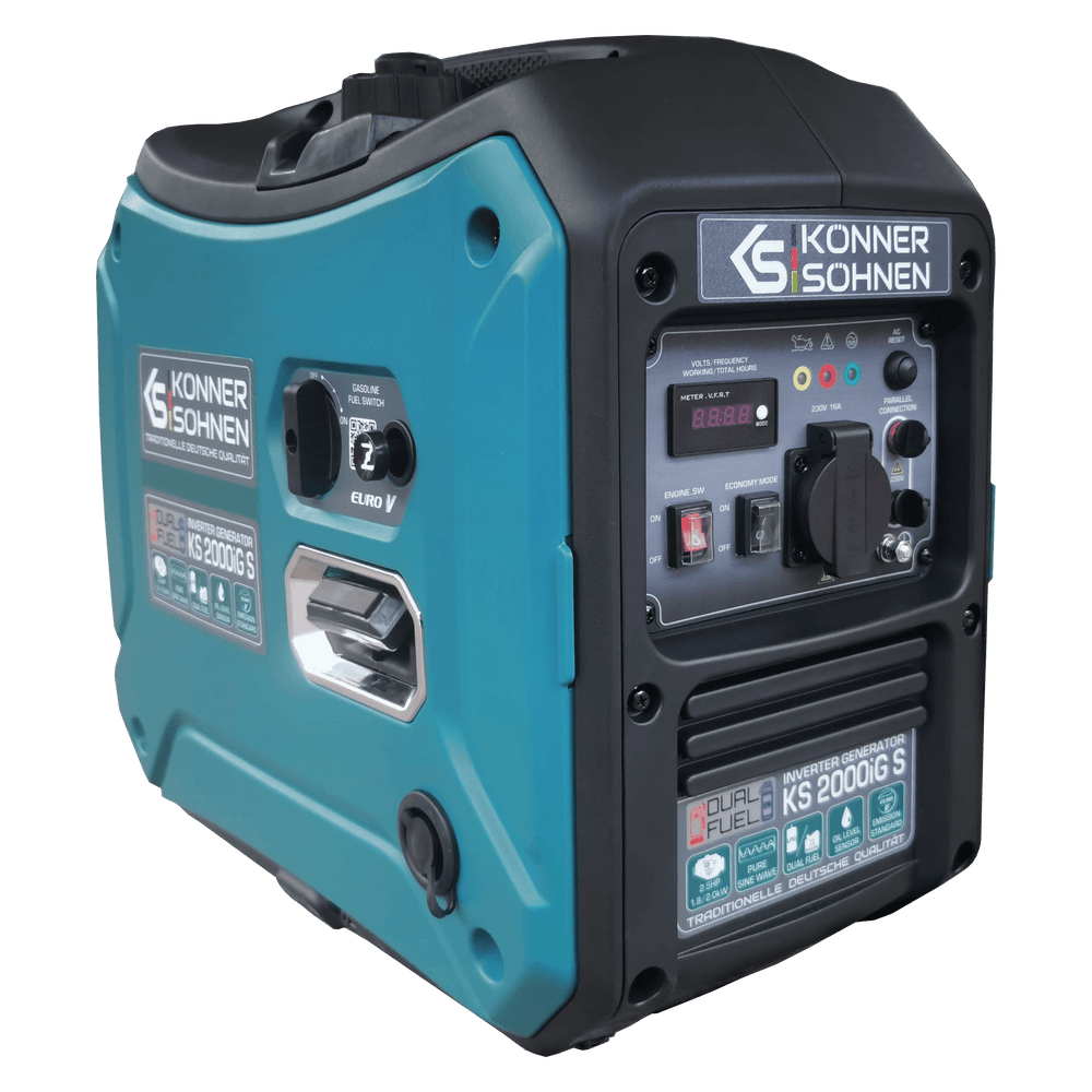 Gerador inversor a GPL/gasolina KS 2000iG S