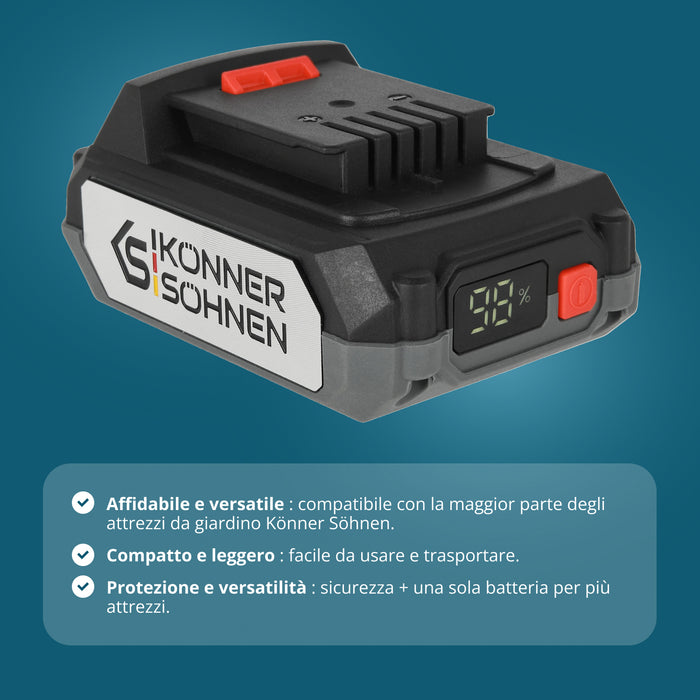 Batteria al litio da 20V KS 20V2-1