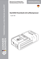 Jumpstarter med luftkompressor KS JSP-1300