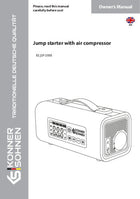 Jumpstarter med luftkompressor KS JSP-2000