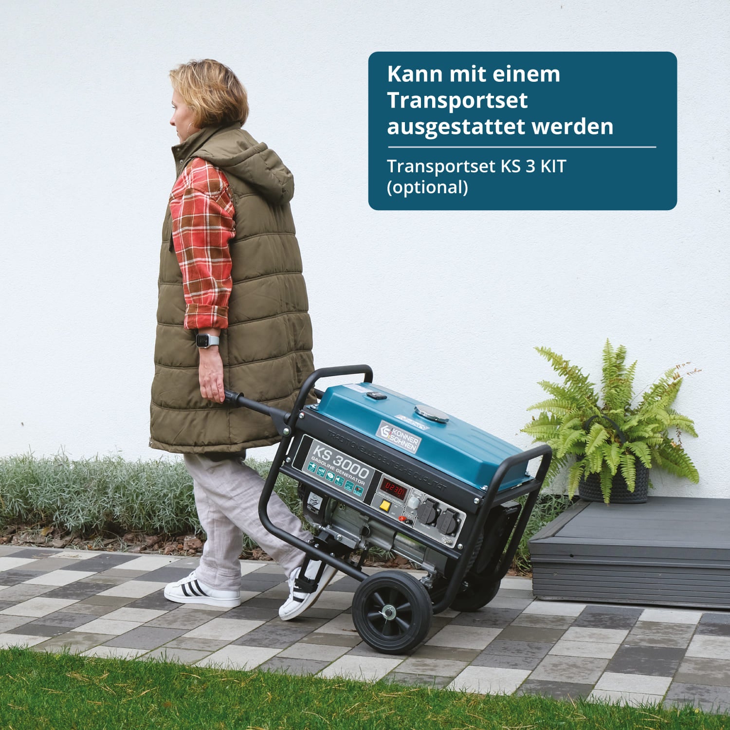 Generator pe benzină „Könner & Söhnen” KS 3000