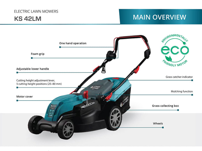 Elektrische grasmaaier KS 42LM